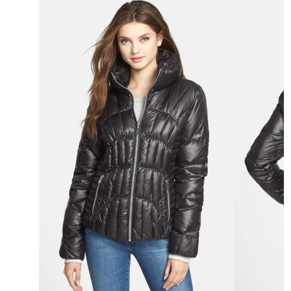 Guess Los Angeles Quilted Puffer Coat